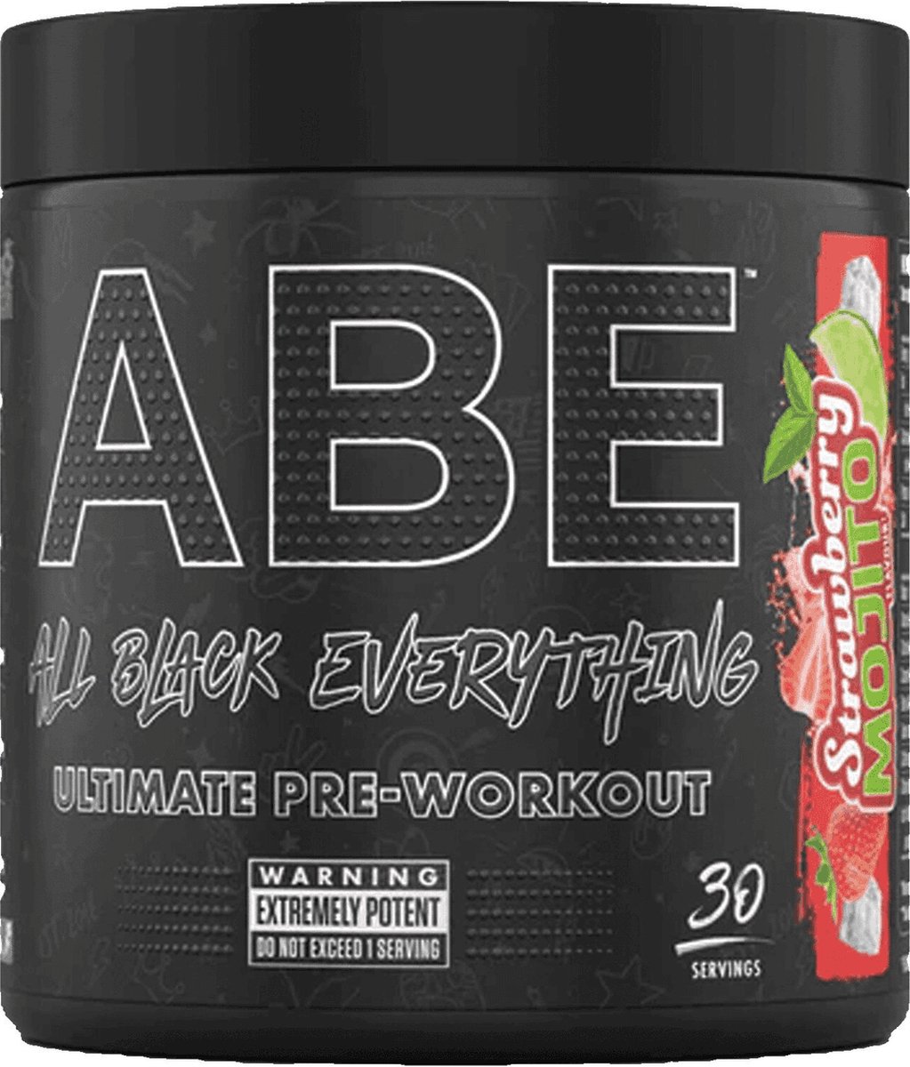 Goedkoopste Applied Nutrition - ABE Ultimate Pre-Workout (Strawberry Mojito - 375 gram
