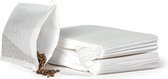 Ecorare® - Theezakjes voor losse thee - Lege theezakjes - 100 stuks - 6x8 cm - doorzichtig