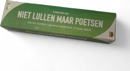 Rotterdam Tandpasta "Niet lullen maar poetsen" - 1 tube á 75 ml | bol