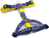 Harnais pour chien Morso Harnais en H Couleur recyclée Invaders Violet