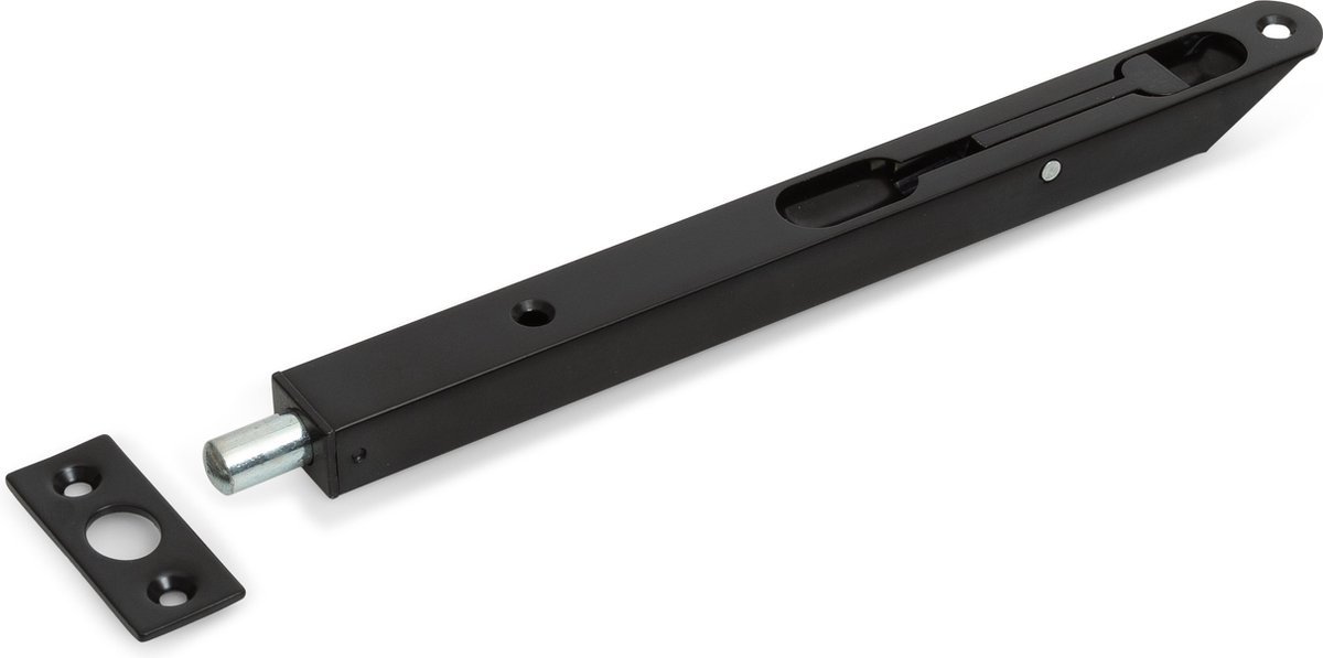 Wovar Kantschuif Zwart Bascule 220 x 20 x 15 mm Afgeschuind | Per Stuk