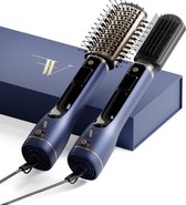 Florevita IonicPro 60mm - Brosse sèche-cheveux 2en1 - Brosse à friser & Brosse à lisser
