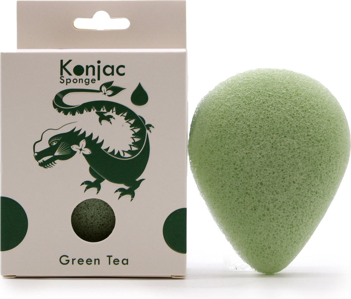 Goedkoopste Beesha Konjac spons Groene Thee
