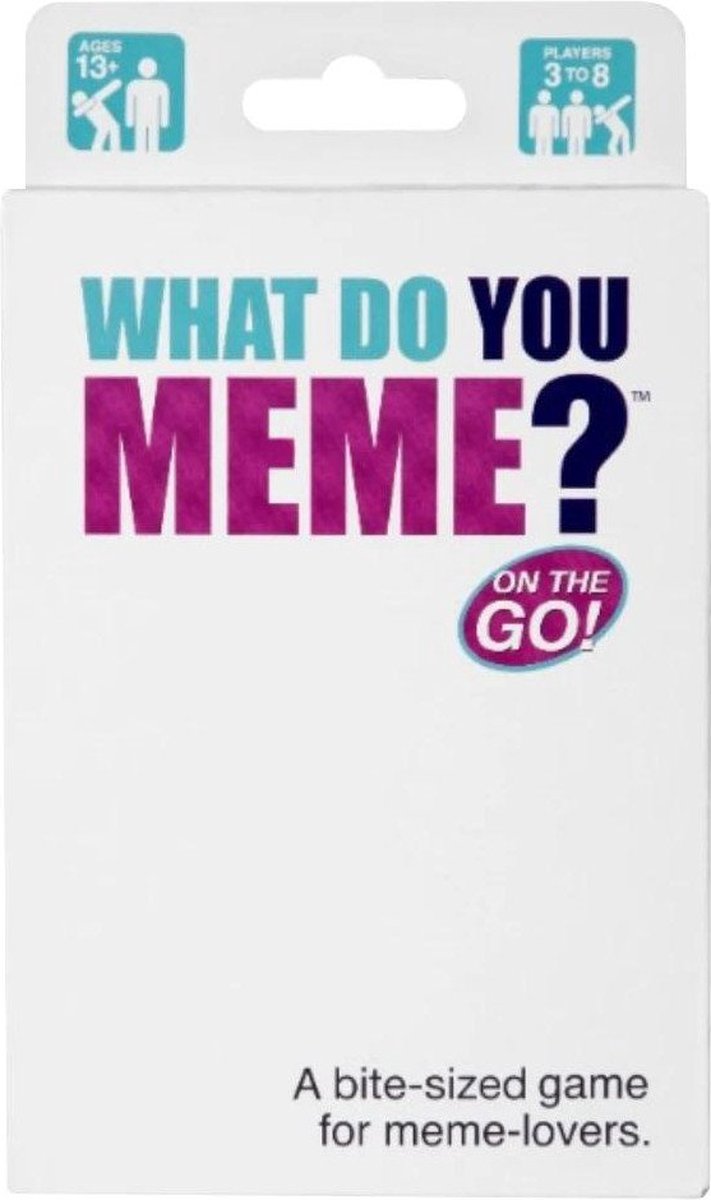 Volwassenen Party Game - Reis editie / pocket editie - Engelstalig van What Do You Meme — cadeau in Spellen & Speelgoed - foto 6