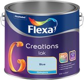 Flexa | Creations Lak Zijdeglans | Blue - Kleur van het jaar 2010 | 2.5L