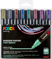 Uni Posca Stiften Metallic Colors PC5M 2.5 mm lijn