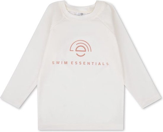 Swim Essentials UV Zwemshirt Unisex - Lange mouw - Wit - Maat 74/80