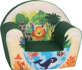 Kindersofa Jungle - speelgoed 1 jaar - Kinderbank - Peuterstoel - Kinderzetel - Kinderfauteuil - Gomoor