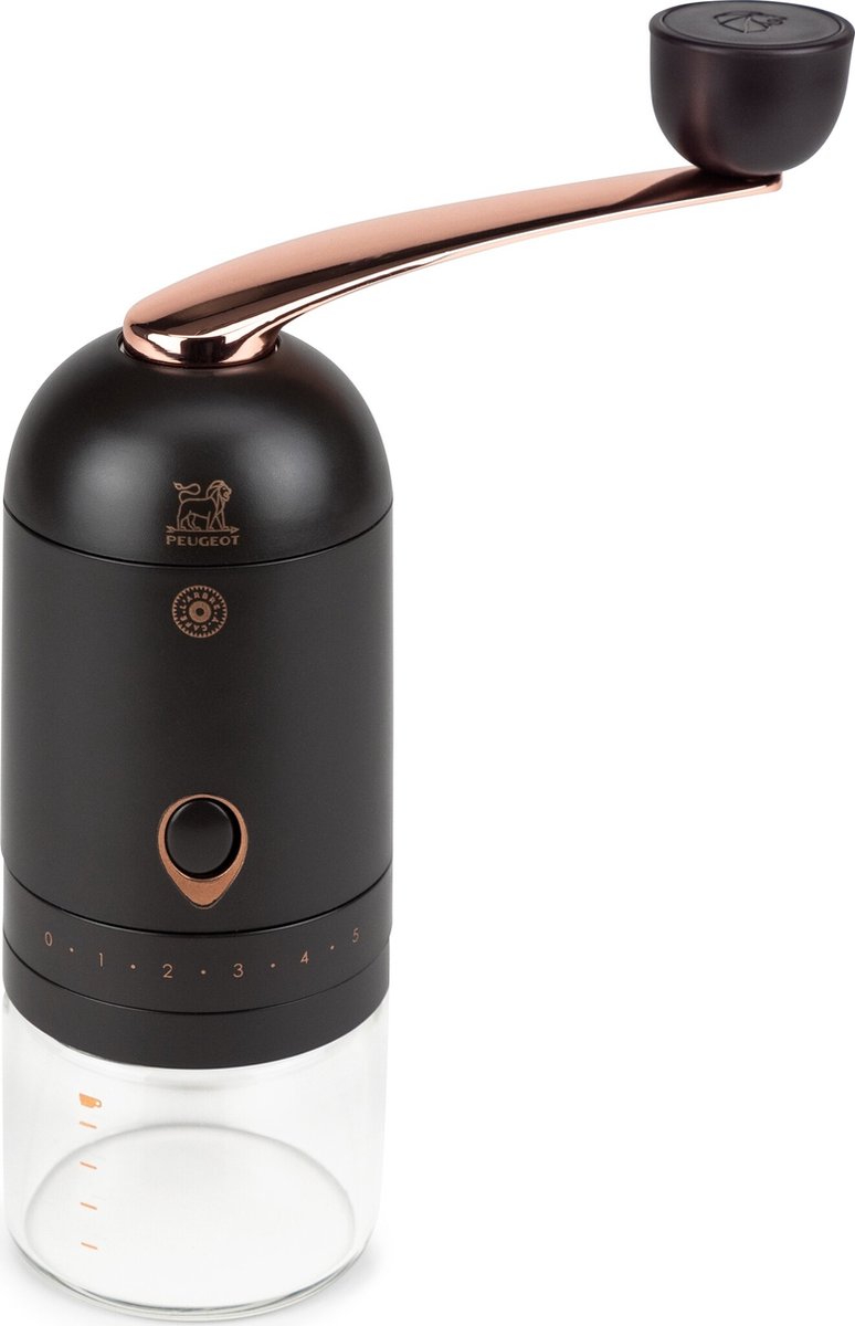 Peugeot L'Arbre Café handmatige koffiemolen - 20 cm, chocolade