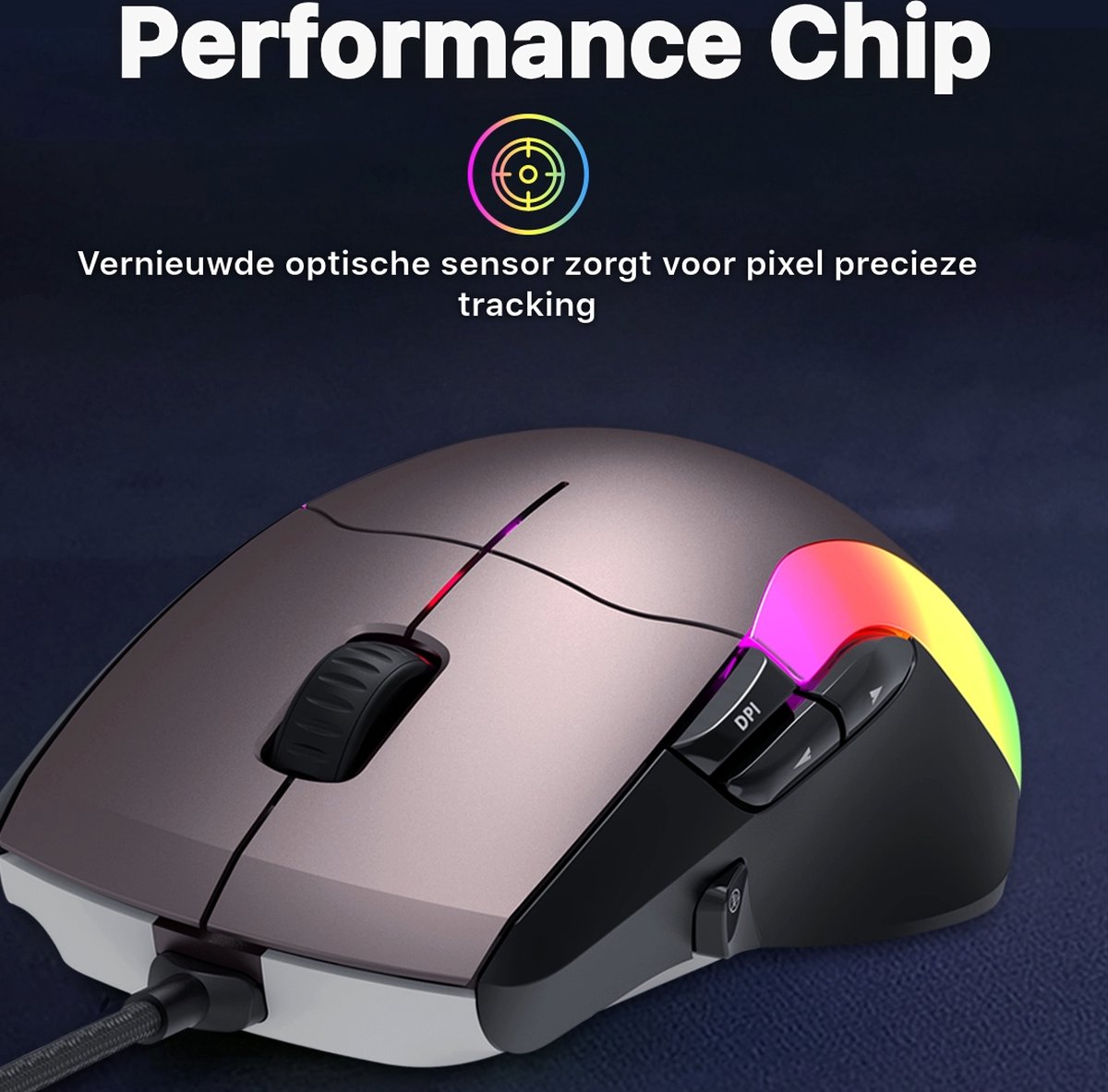 Phreeze Gaming Muis - Budget RGB thumbnail 6