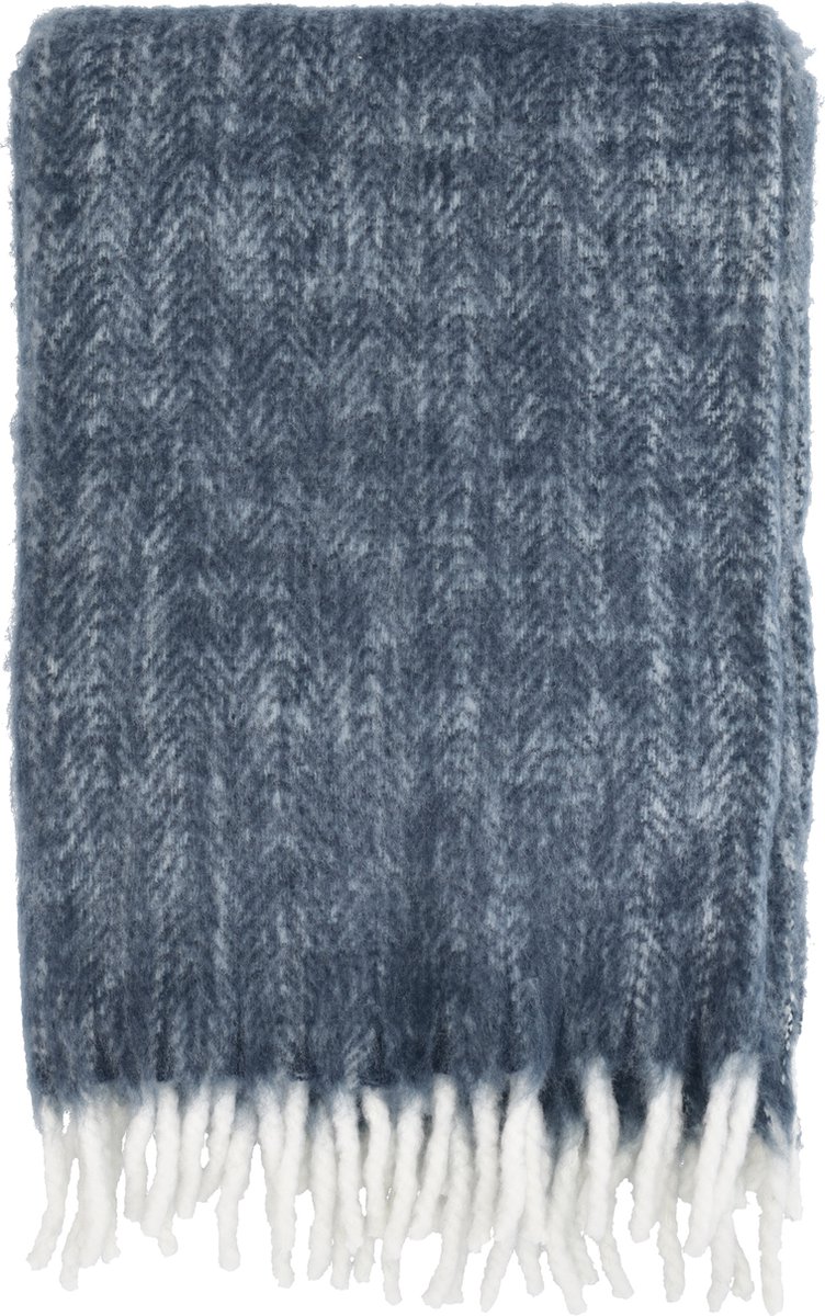 Södahl Brushed Plaid 150 x 200 cm Indigo