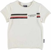 Vinrose t-shirt maat 86/92 bright white