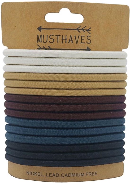 Arcs à cheveux - lot de 15 - multicolore - blanc - beige - marron - bleu - enfants - femmes - accessoire cheveux