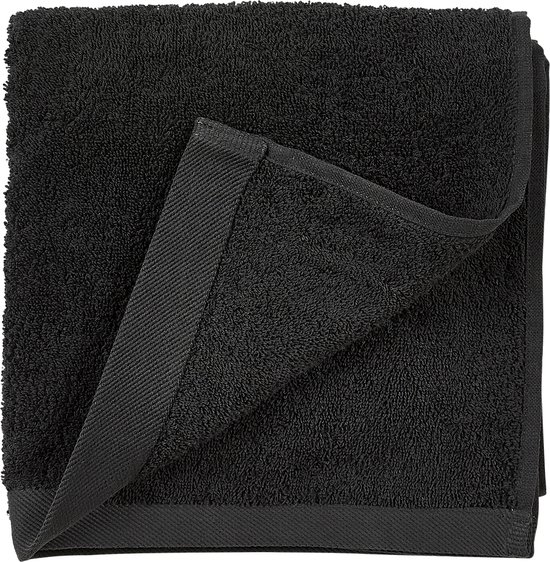 Södahl Comfort organic Handdoek 50 x 100 cm Black