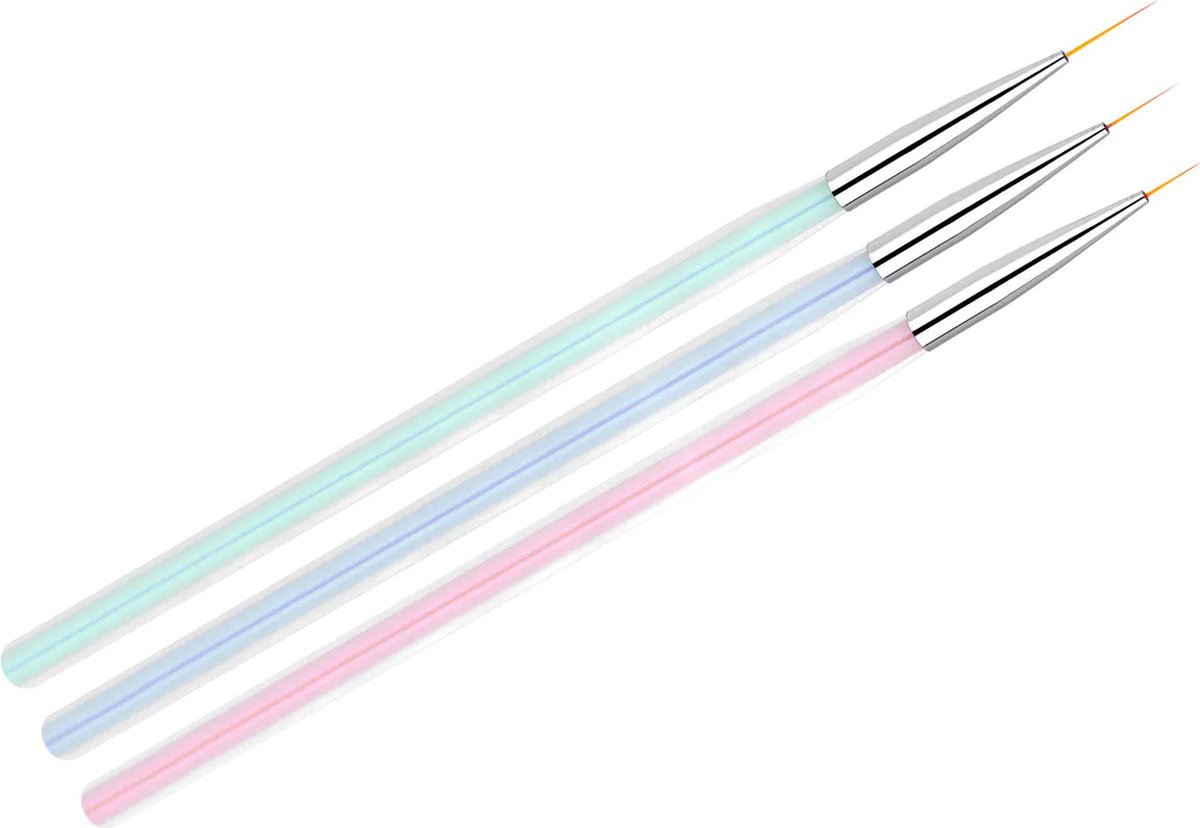 Goedkoopste Biab penselen set - nail art penseel - nagel penselen - builder gel tools - nail art tools