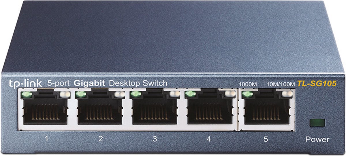 TP-Link TL-SG105 - Netwerk Switch - Unmanaged - 5-Poorten op Prijzenvolger.com