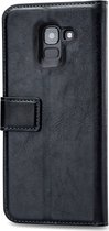 Mobilize Magnet Telefoonhoesje geschikt voor Samsung Galaxy J6 (2018) Hoesje 2in1 Case - Zwart