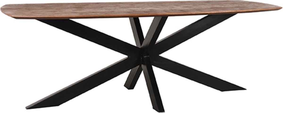 LABEL51 Zane Eetkamertafel - Bruin - Hout - 160 cm