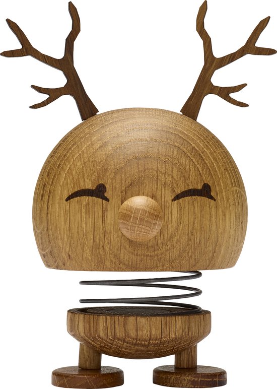 Hoptimist Reindeer Bimble Hoptimist 10,2 x 8,5 x 14 cm M Oak