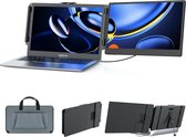 Portable Monitor Full HD USB-C - 14 Inch Inclusief Draagtas - Met Speakers - Plug en Play - Draagbare monitor - Draagbaar scherm - Draagbare monitor voor laptop - draagbaar scherm voor laptop - portable beeldscherm - USB Monitor