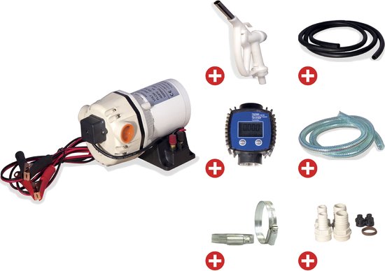 AdBlue pomp POAD12 + accessoires MW Tools POAD12 SETM — afbeelding 2