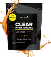 Body & Fit Clear Whey Isolate - Clear Whey Protein - Proteine Poeder - Proteine Ranja - Eiwit Limonade - Mango - 540 gram (20 shakes)