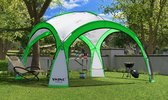 Elfida - Partytent 360cm - Tuinpaviljoen met Solar LED verlichting - UV bestendig - Incl opbergtas - Groen