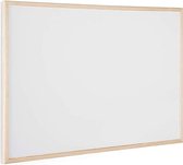 droog uitwisbaar en magnetisch - Magnetische whiteboard voor thuis of op kantoor. 90x60 cm