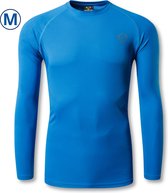Livano Rash Guard - Surf Shirt - Zwemkleding - UV Beschermende Kleding - Voor Zwemmen - Surfen - Duiken - Koningsblauw - Maat M