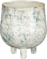 Mica Decorations - Pot 'Winny' (Blauw, Ø14cm)