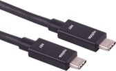 Câble UltraFlex USB-C vers USB-C - USB4 (jusqu'à 40 Gbit/s) - PD jusqu'à 100W - vidéo jusqu'à 8K 60Hz / noir - 0 mètre