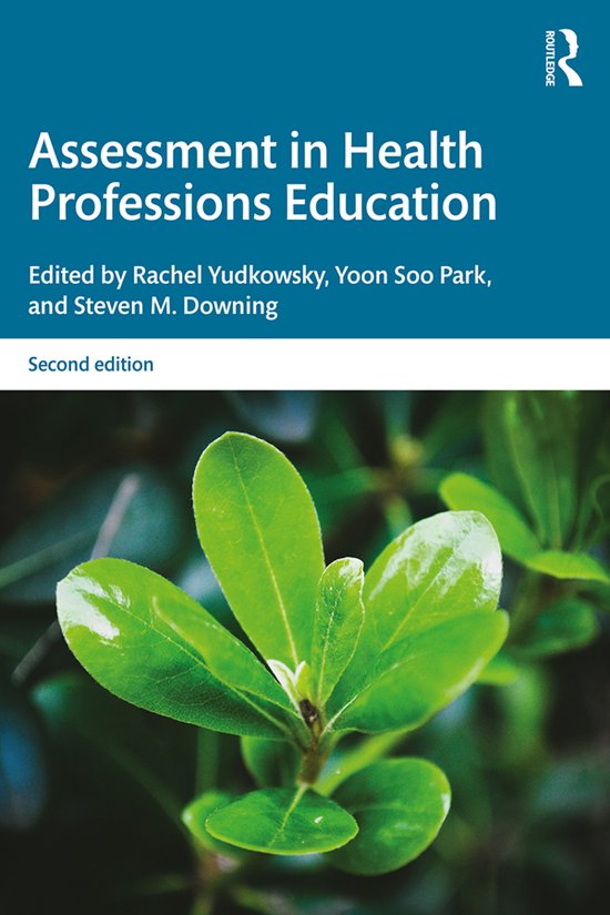 Assessment in Health Professions Education - cover
