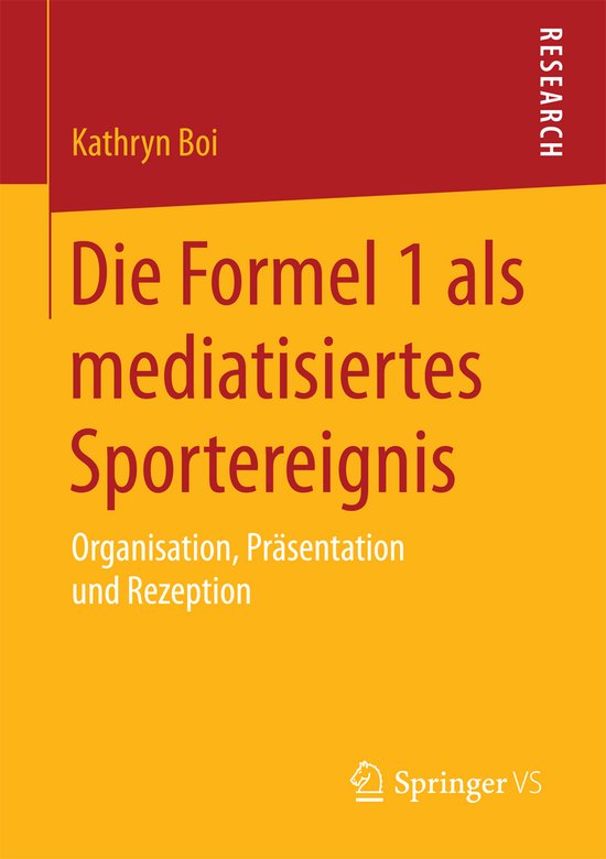 Die Formel 1 als mediatisiertes Sportereignis - cover