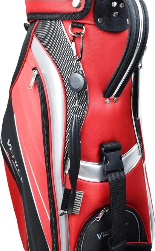 Luxe Golfclub borstel - 3 in 1 compact - Blauw - Golf schoonmaakborstel - Golfbalcleaner - Golfborstel - Luxe Golf schoonmaakborstel - 3 in 1 - Golfaccesoires - Golftrainingsmaterialen - trolleyaccesoires - Golfset - Golfclubaccesoires van Beyond Creations — afbeelding 2