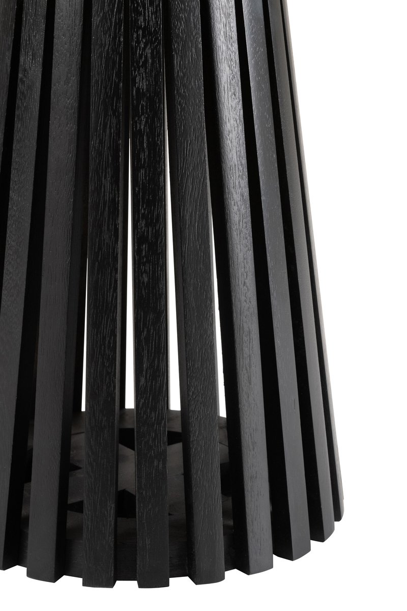 J-Line tafel Vincent - hout - zwart - small