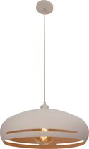 Chericoni Striscia Hanglamp - 1 lichts - Ø45cm - Cream - IJzer, Metaal - Italiaans Ontwerp - Nederlandse Fabrikant