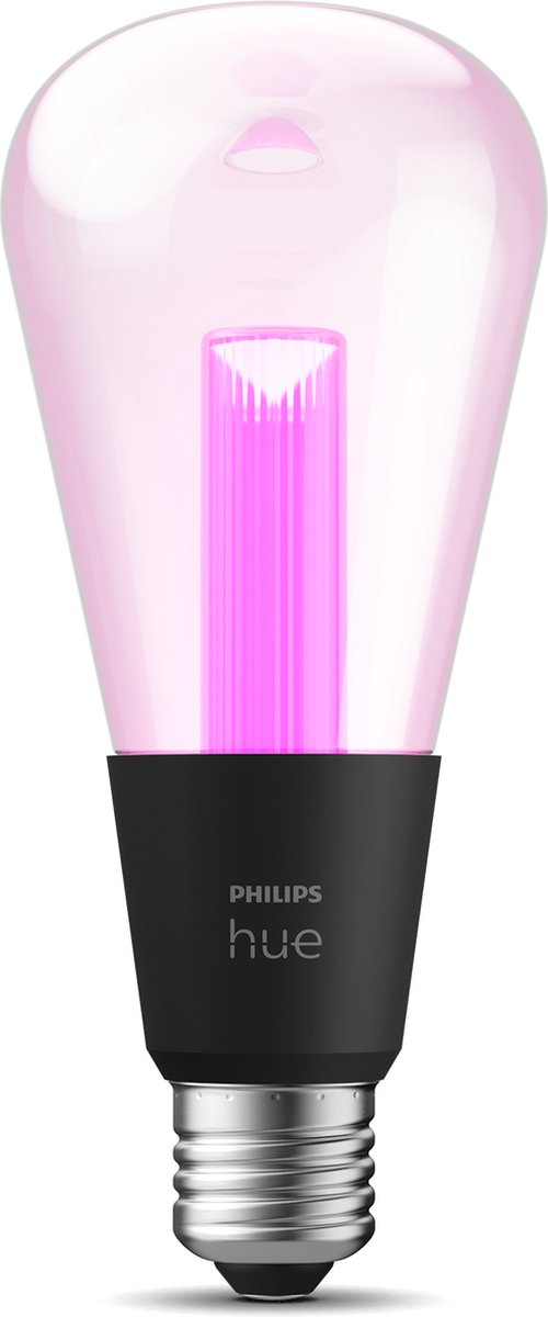 Philips Hue Lightguide edisonlamp ST72 - wit en gekleurd licht - E27 — afbeelding 3
