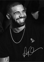 Allernieuwste Canvas Rapper Drake 2 - Canadese Rapper, Zanger, Songwriter - Kleur - 50 x 70 cm