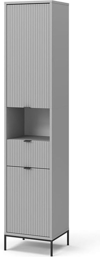 AKTIE! Badmeubel Boss & Wessing Paris 100 cm Compleet Geleverd Canyon oak (1 of 2 kraangaten