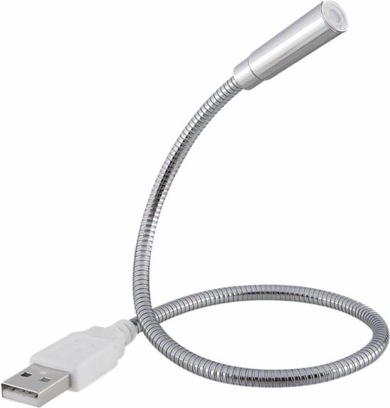 Flexibele Led light - USB - Nachtlampje - Toetsenbord Verlichting -  Leeslampje | bol.com