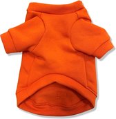 buddy store - hondentrui - sweat - oranje - hondenkleding - maat XL