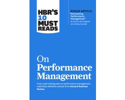 Omslag van HBR's 10 Must Reads- HBR's 10 Must Reads on Performance Management