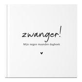 Fyllbooks Mijn negen maanden dagboek - Zwangerschapsdagboek - Invulboek voor 9 maanden