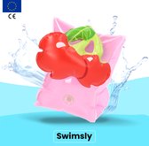 Swimsly® Zwembandjes - Zwembandjes - Zwemveiligheid - Zwemvest - Kersen - 3-6 jaar