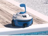 Guppy zwembadrobot op batterijen - Bestway 26x26x18cm Wit
