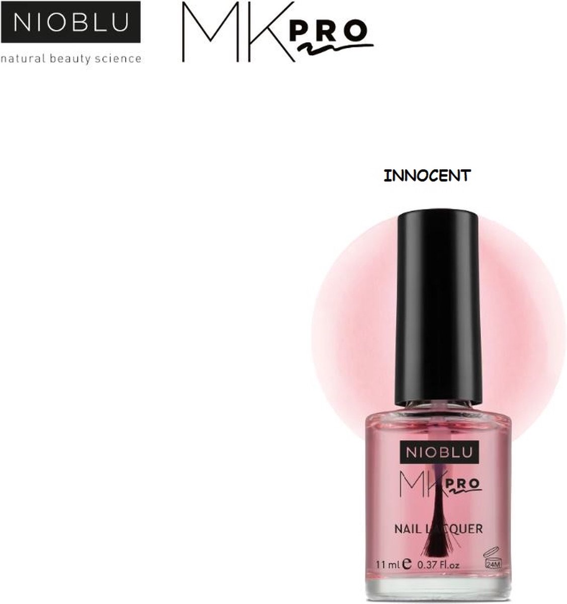 Goedkoopste NIOBLU - MKPro - Nail - Lacquer - Innocent