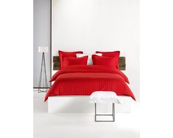 De Witte Lietaer Dekbedovertrek Katoen Satijn Zygo - Tweepersoons - 200 x 220 cm - Ivoor