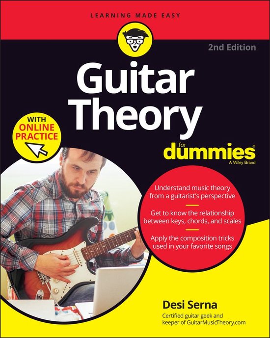 Guitar Theory For Dummies with Online Practice - cover