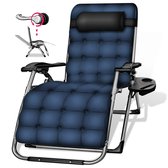 Premium Ligstoel - Ligstoelen - Ligbed - Tuin - Camping - Opvouwbaar - Buiten