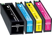 Inktcartridges Geschikt voor HP 973 | Multipack van 4 stuks Geschikt voor HP Pagewide Pro 452dn, 452dw, 477dn, 477dw, 477dwt, 552dw, 577dw, 577z